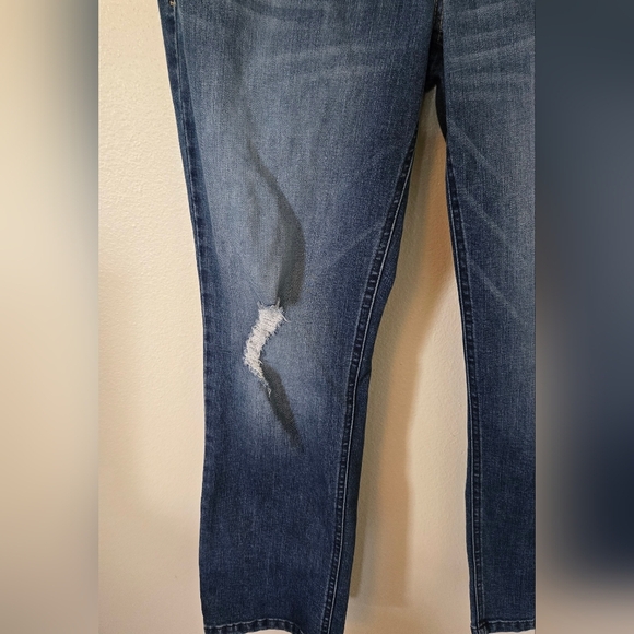 Democracy Cropped Mid Rise Straight Leg Jeans Size 10 - Picture 3 of 5
